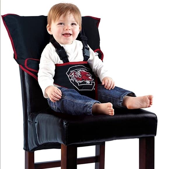 NCAA SC GAMECOCKS Toddler Cozy Cover Portable Easy Seat Sports Tailgating Travel - Picture 1 of 3